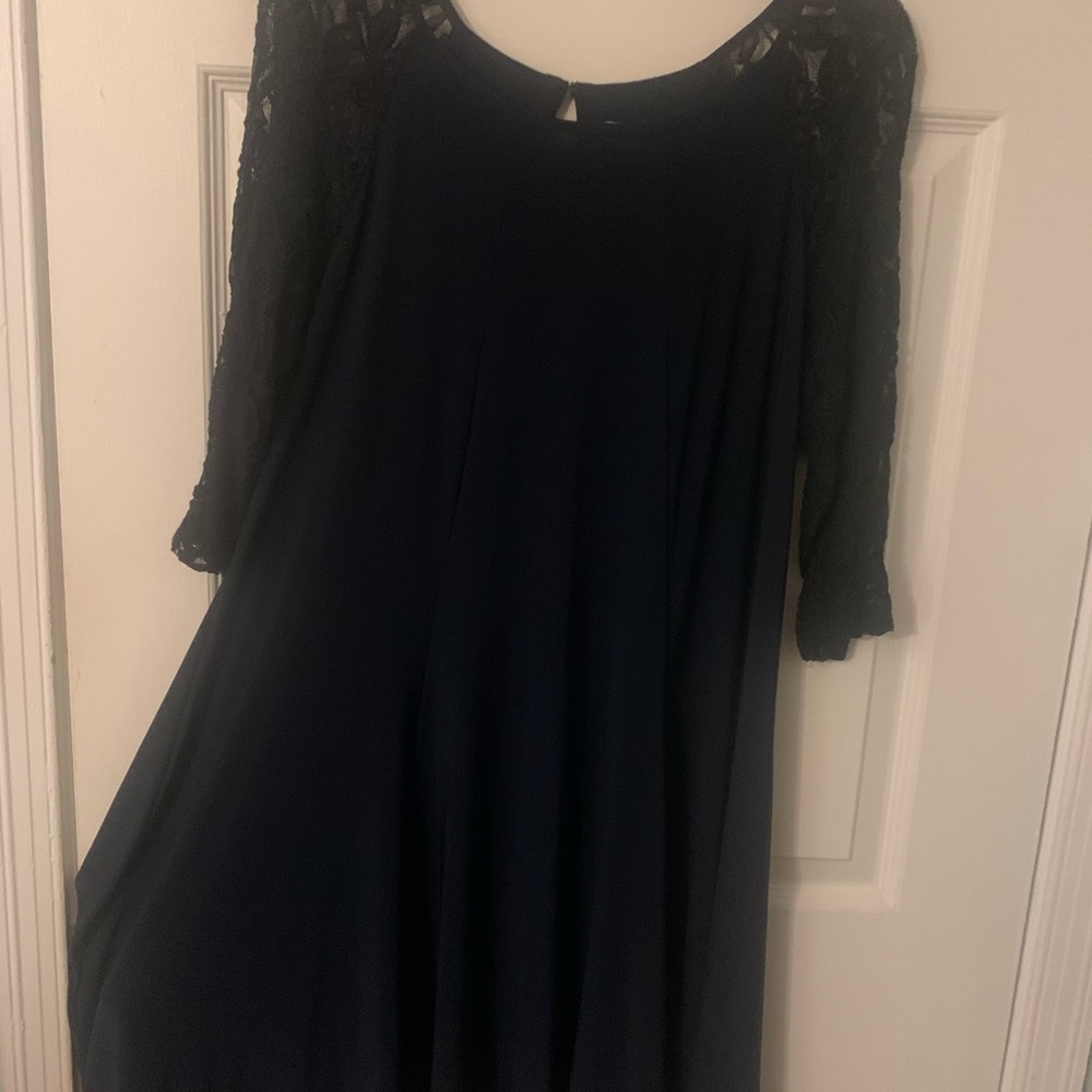 Cute navy cocktail dress